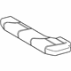Toyota 71503-52460 Seat Cushion Pad, Rear