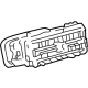 Toyota 55670-60470 Register Assembly, Instrument Panel