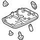 Toyota 63650-0C420-E0 Map Lamp Assembly, Sand