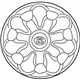Toyota 42602-52180 Wheel Cover