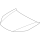 Toyota 53301-47130 Hood