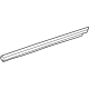 Toyota 68171-0A050 Belt Weatherstrip, Inner Passenger Side