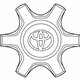 Toyota 4260B-04101 Center Cap