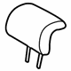 Toyota 71960-0E070-B2 Headrest, Center