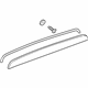 Toyota 76801-47010-A0 Molding, White, Rear Toyota 76801-47010-A0 Molding, White, Rear