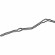 Toyota 69770-06030 Lock Cable, Rear