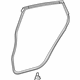 Toyota 67871-47030 Surround Weatherstrip, Passenger Side