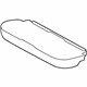 Toyota 71601-52D61-B0 Seat Cushion, Gray, Rear