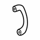 Toyota 74680-08010-B0 Grip Handle, Gray, Passenger Side