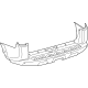 Toyota 52159-35921 Bumper Cover, Rear Driver Side