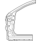 Toyota 61101-WB002 Hinge Pillar, Upper Outer Passenger Side