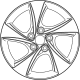 Toyota 42611-10340 Wheel, Alloy