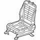 Toyota 71110-0T011 Seat Frame, Passenger Side