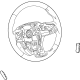 Toyota 45100-0E510-C1 Steering Wheel