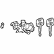 Toyota 69055-02160 Lock Cylinder, Rear
