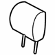 Toyota 71940-07130-A5 Headrest, Rear