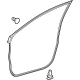 Toyota 67861-0A050 Door Weatherstrip, Passenger Side