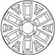 Toyota 42611-04231 Wheel, Alloy, Gray