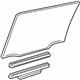 Toyota 68103-0R010 Moveable Glass, Passenger Side