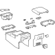 Toyota 58910-AK040-C1 Box Assembly, Console, Rear