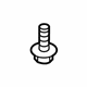 Toyota 90118-WB504 Headlamp Assembly Bolt