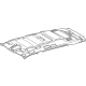 Toyota 63310-08Q50-B0 Headliner, Light Gray Toyota 63310-08Q50-B0 Headliner, Light Gray