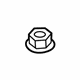 Toyota 90080-18073 Battery Holder Nut