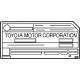 Toyota 77A18-62030 Info Label