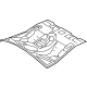 Toyota 58211-06250 Center Floor Pan