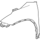 Toyota 53801-0E160 Fender, Front Passenger Side