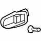 Toyota 69206-0D270-C0 Handle, Inside, Black, Driver Side