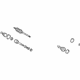 Toyota 43410-06480 Axle Assembly, Passenger Side