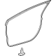 Toyota 67861-47070 Surround Weatherstrip, Front Passenger Side