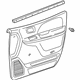 Toyota 67620-08040-B1 Door Trim Panel, Blue Gray, Driver Side