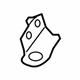 Toyota SU003-01176 Upper Mount, Passenger Side