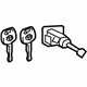Toyota 69052-12650 Lock Cylinder, Driver Side