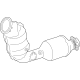 Toyota 17400-F4020 Catalytic Converter, Passenger Side