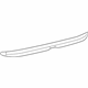 Toyota 76871-06905 Spoiler, Rear Toyota 76871-06905 Spoiler, Rear