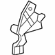 Toyota 53285-52360 Air Seal, Front Passenger Side