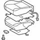 Toyota 71001-0ZX90-B0 Cushion Assembly, Gray, Passenger Side