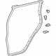 Toyota 67872-52090 Door Weatherstrip, Driver Side
