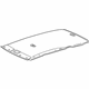 Toyota 63301-48190-A0 Headliner, Front
