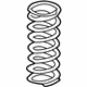 Toyota 48131-AF070 Coil Spring, Driver Side