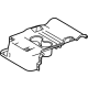 Toyota 72928-08100-B0 Cup Holder, Gray, Rear