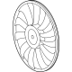 Toyota 16361-F2310 Fan Blade, Driver Side