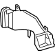 Toyota 58862-06170 Center Duct, Passenger Side