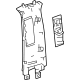 Toyota 62410-60290-C0 Garnish Assembly, Center Pillar Toyota 62410-60290-C0 Garnish Assembly, Center Pillar