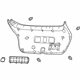 Toyota 67750-21080-B0 Lift Gate Trim, Rear