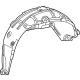 Toyota 65637-42040 Wheelhouse Liner, Passenger Side