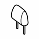Toyota 71910-08010-B0 Headrest, Front